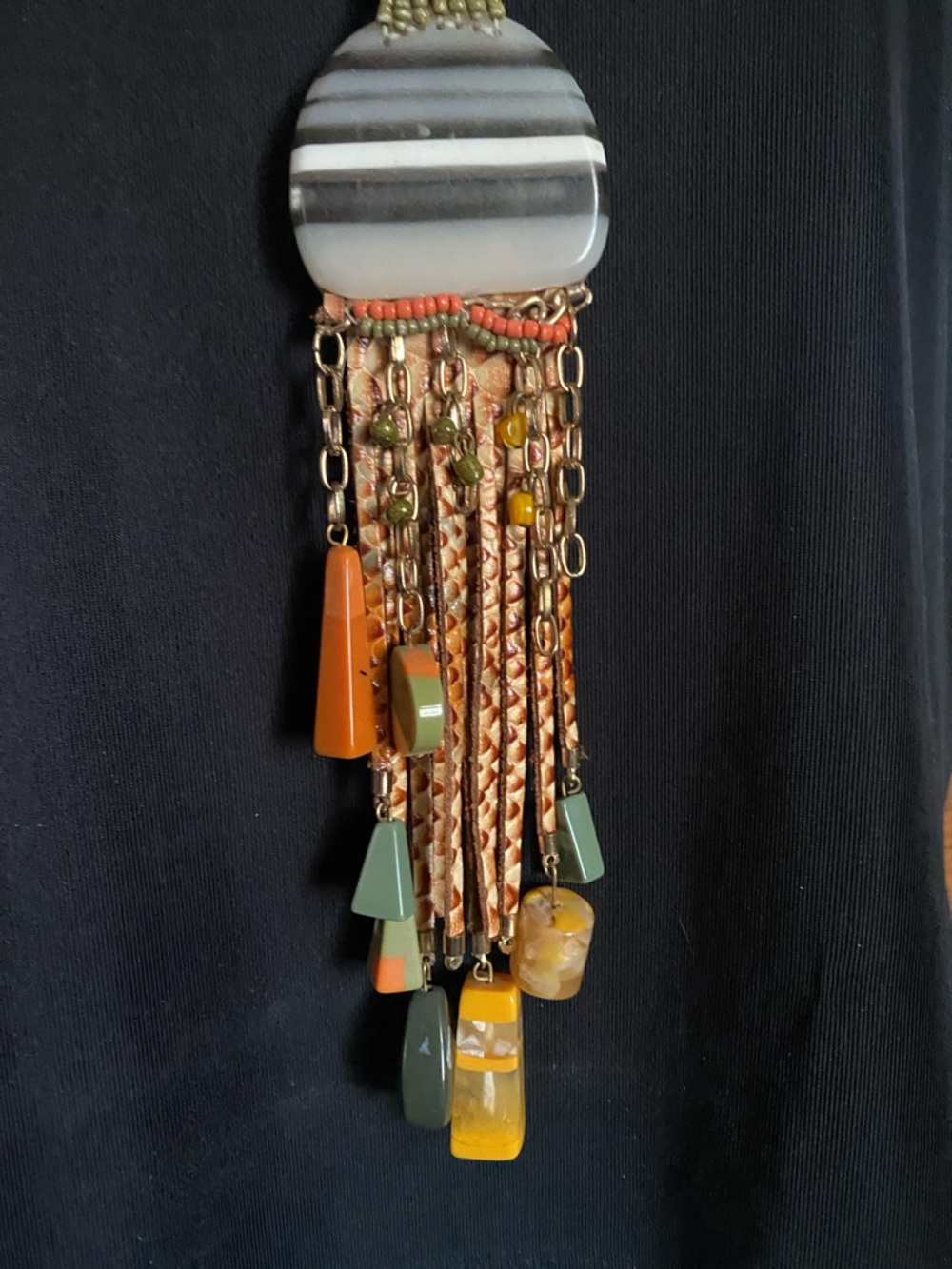 Pair of Long Boho Necklaces - Picture 6 of 9